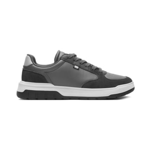 Sneaker Casual Flexi para Hombre con Plantilla Removible Estilo 417501 Gris