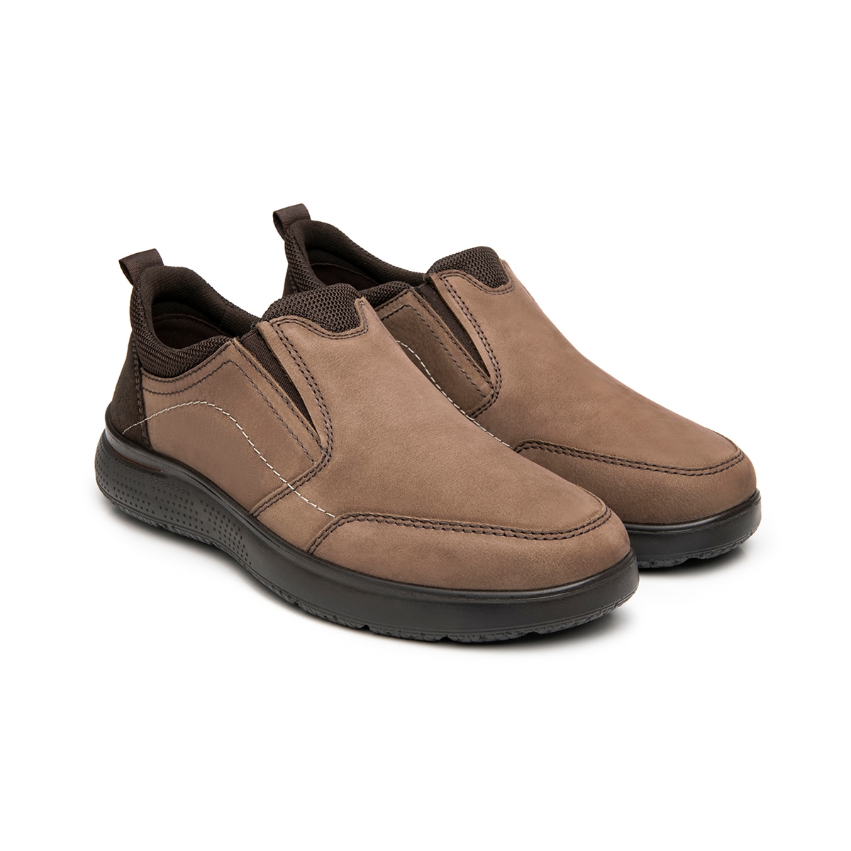 Sneaker Tejido Slip On Flexi para Hombre Estilo 417606 Taupe