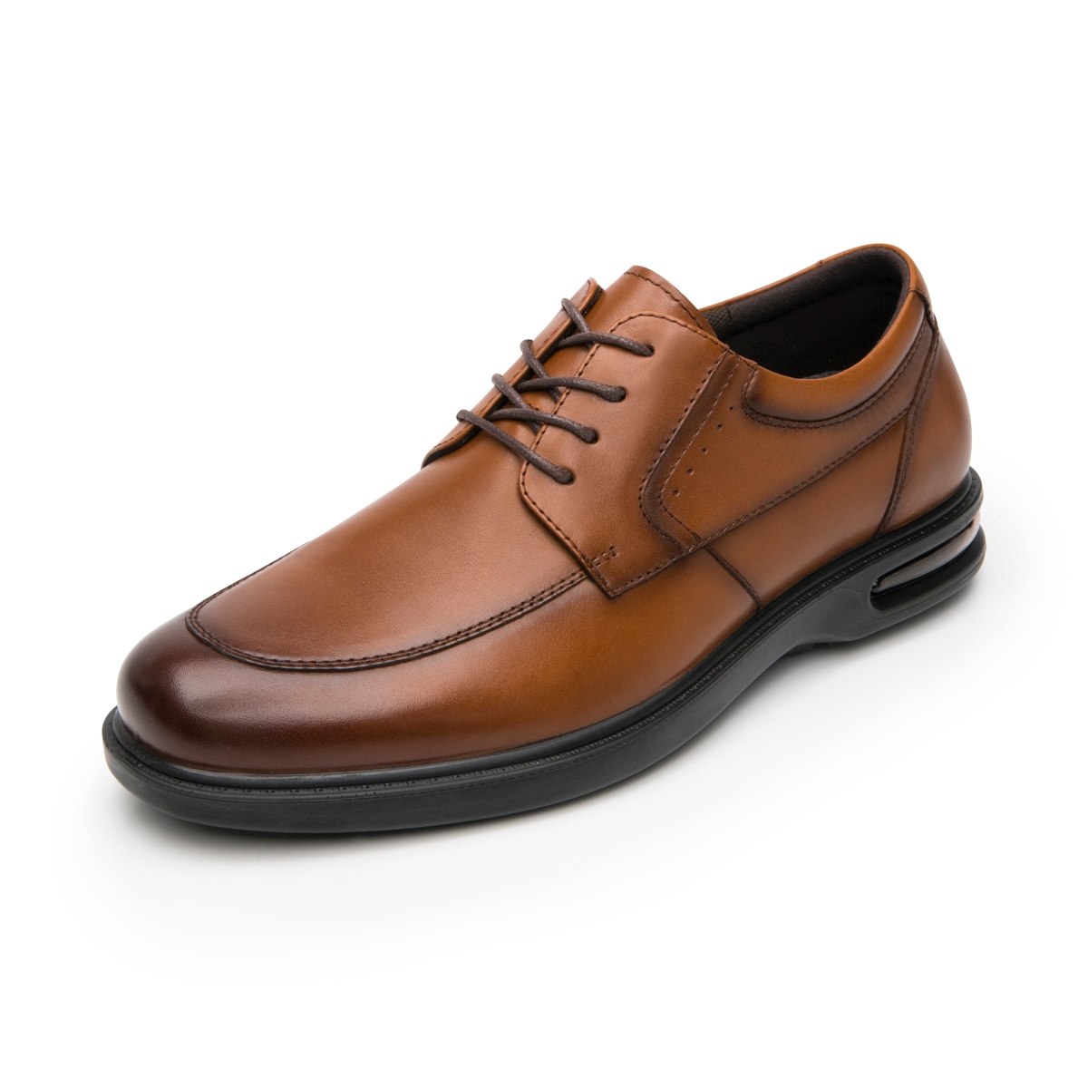 Derby Válvula De Aire Flexi para Hombre con Shock Point Estilo 417706 Tan