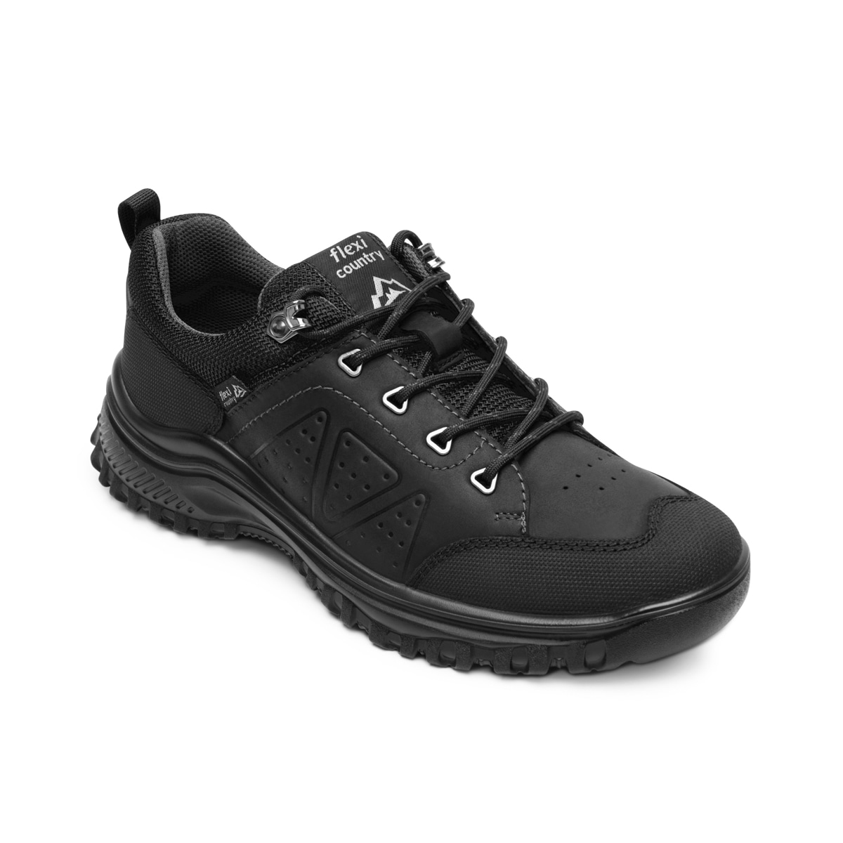 Sneaker Outdoor Flexi Country para Hombre Estilo 418101 Negro