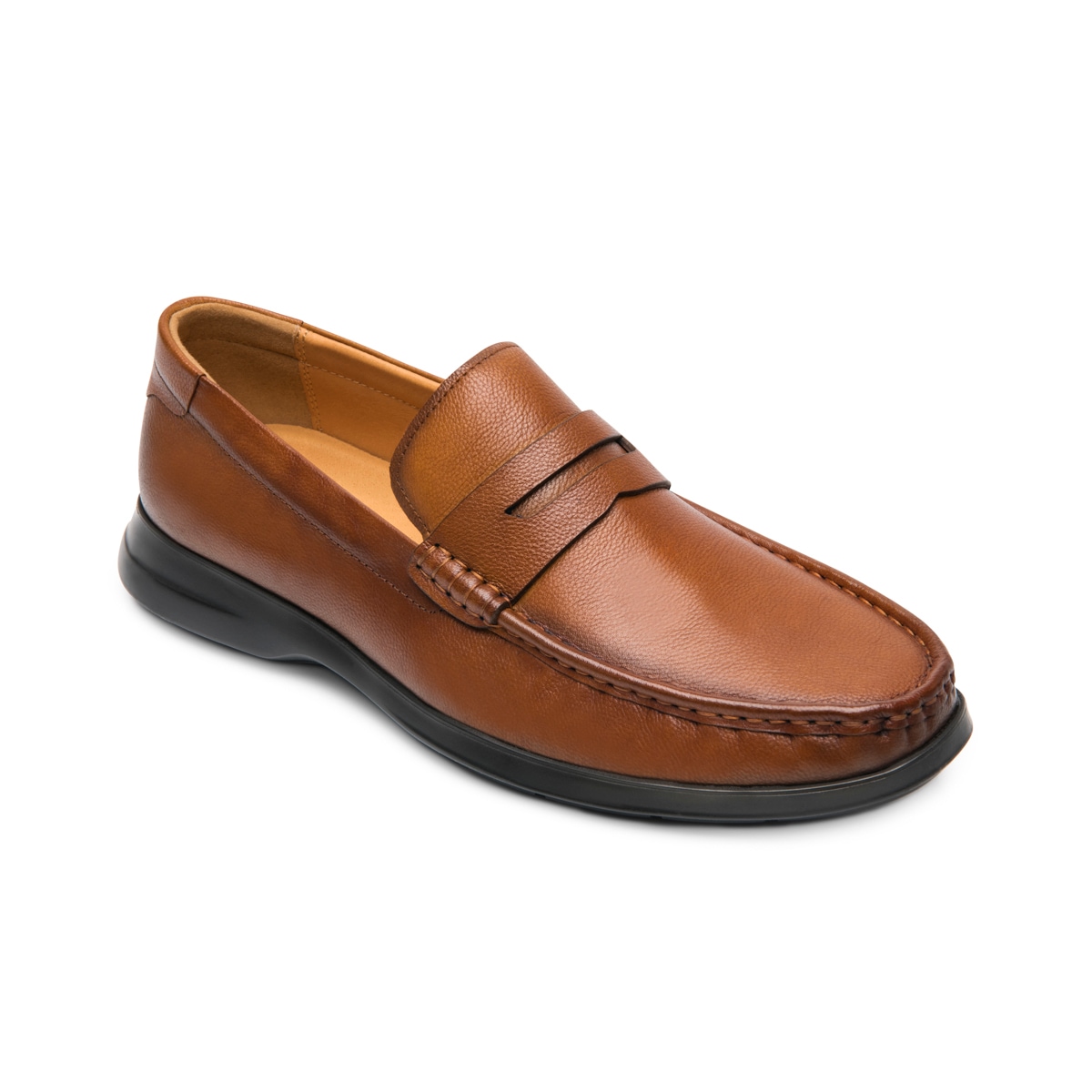 Mocasín Casual Flexi para Hombre con Ligereza Estilo 418201 Tan