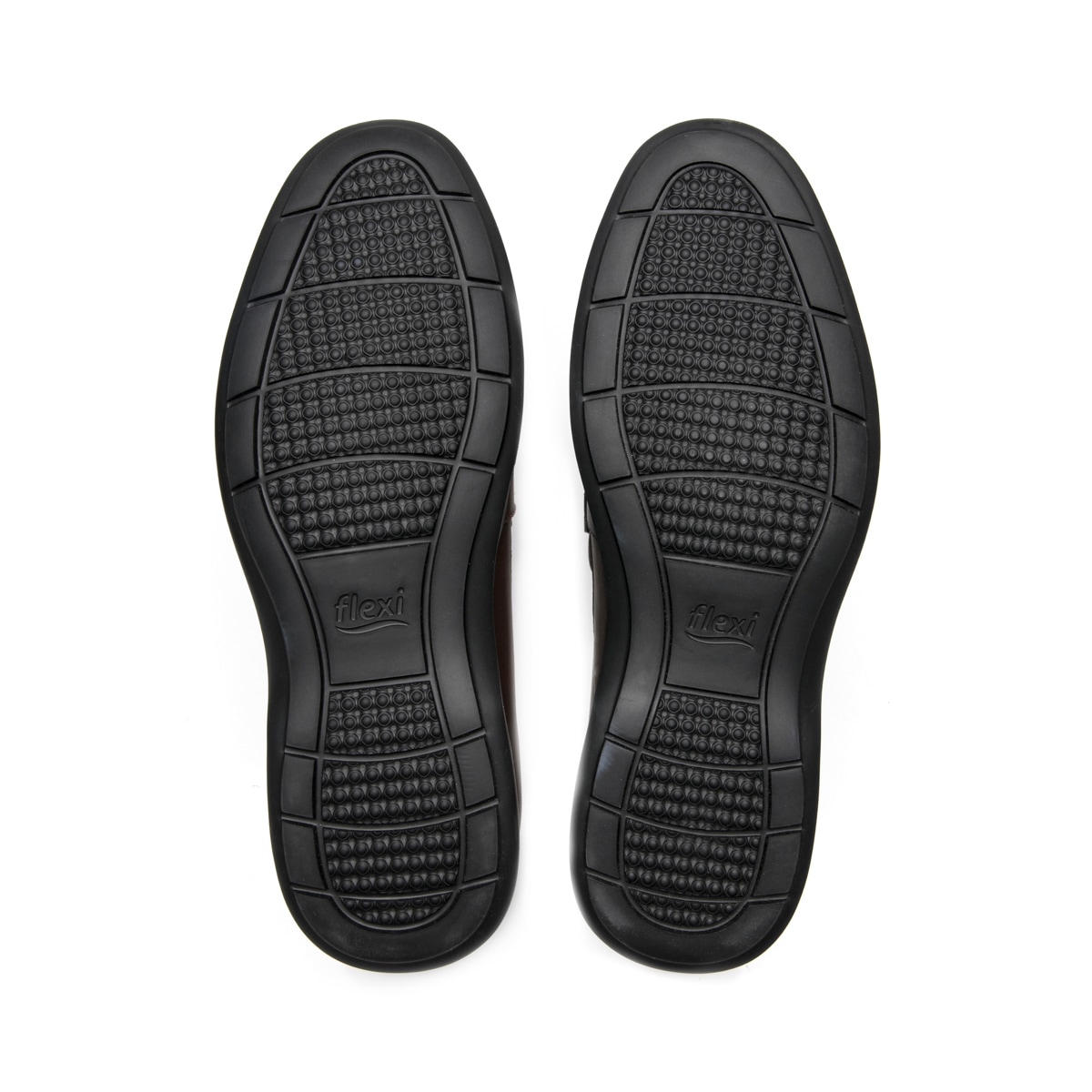 Mocasín Semivestir Flexi para Hombre Estilo 418203 Café