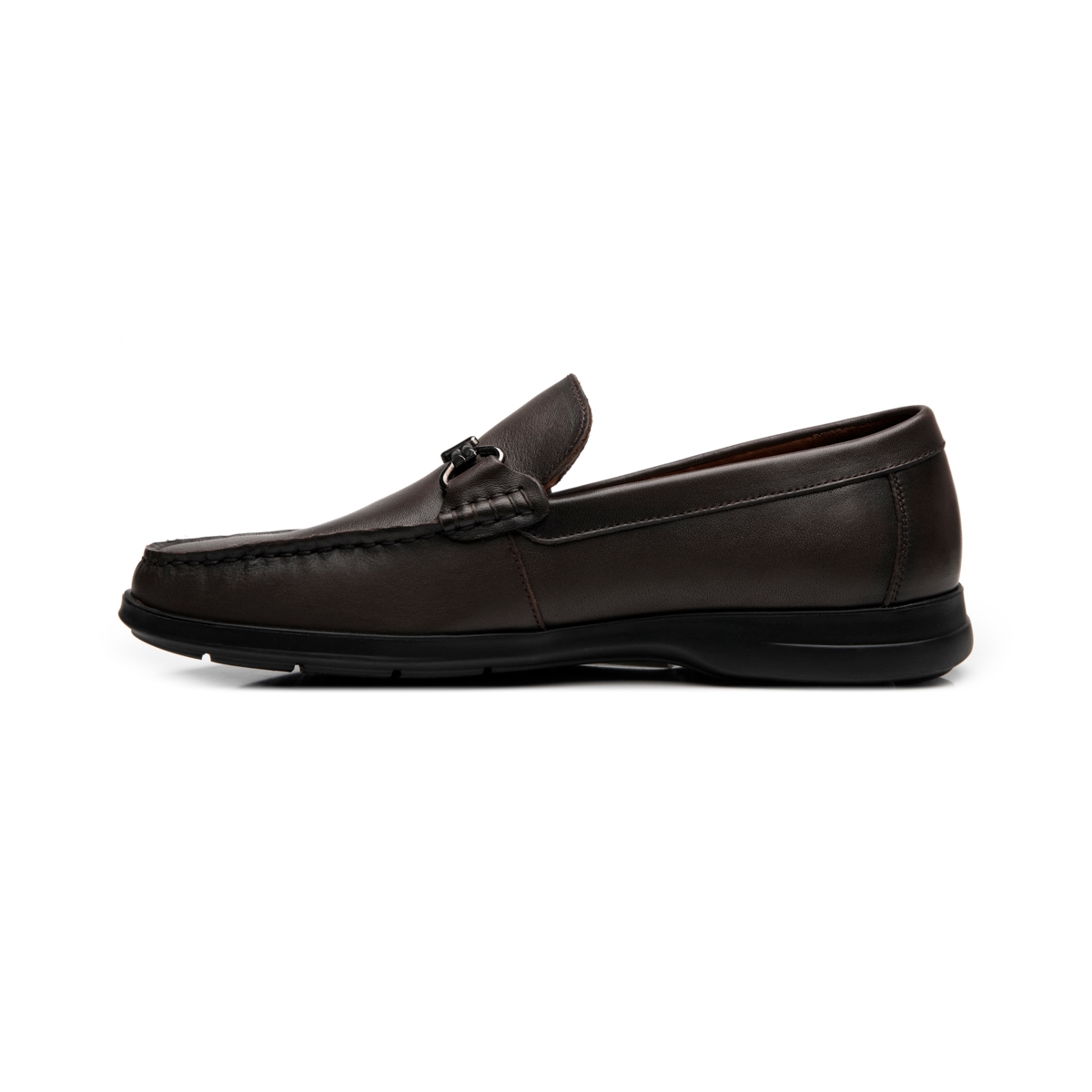 Mocasín Semivestir Flexi para Hombre Estilo 418203 Café