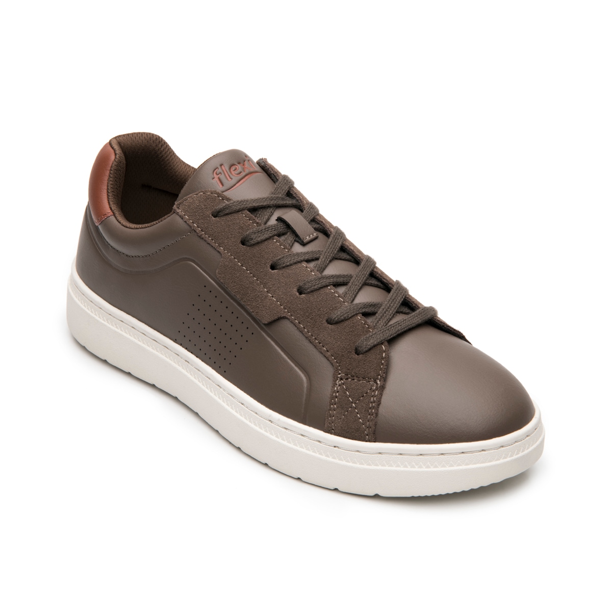 Sneaker Casual Flexi para Hombre Estilo 418306 Café