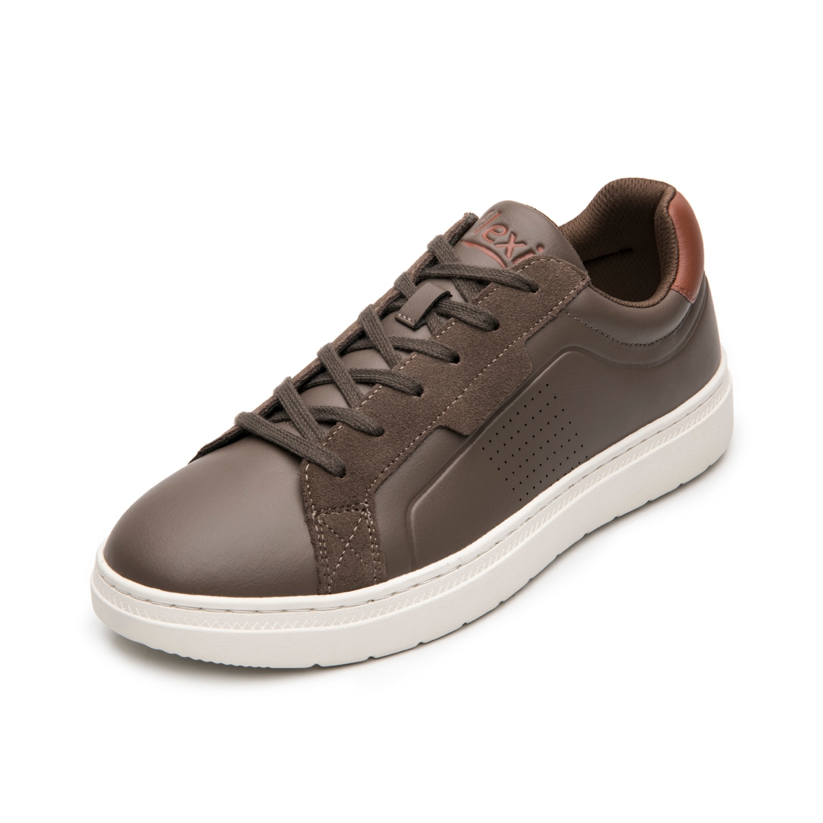 Sneaker Casual Flexi para Hombre Estilo 418306 Café