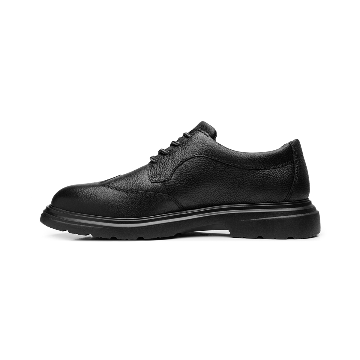 Derby Casual Flexi para Hombre Estilo 418507 Negro