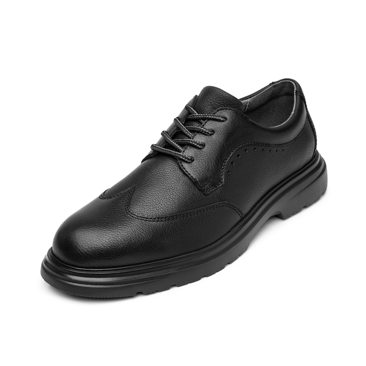 Derby Casual Flexi para Hombre Estilo 418507 Negro