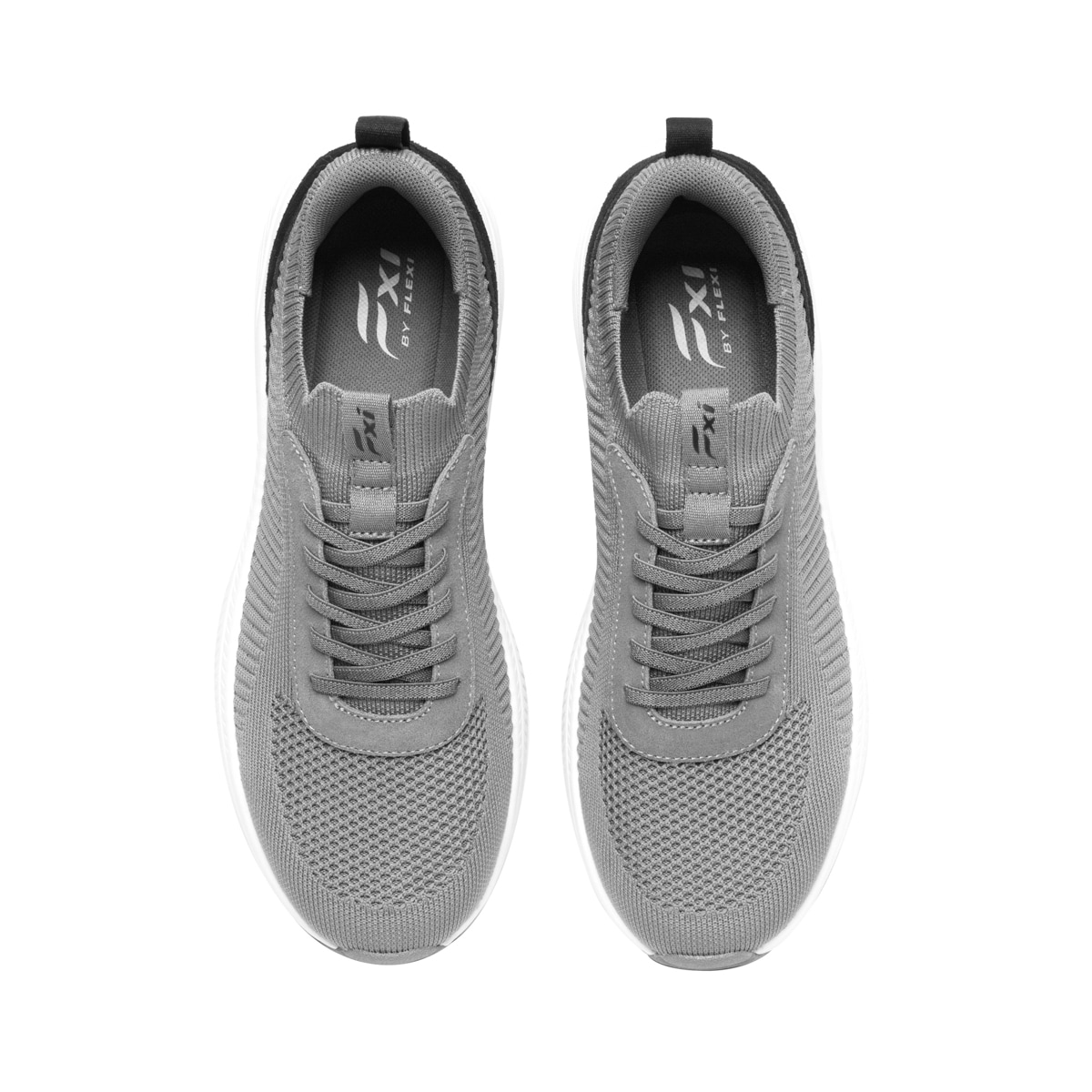 Sneaker Slip On Flexi para Hombre con Plantilla Removible Estilo 418901 Gris