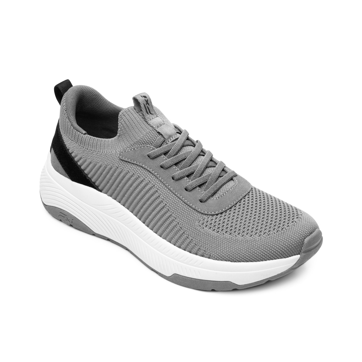 Sneaker Slip On Flexi para Hombre con Plantilla Removible Estilo 418901 Gris