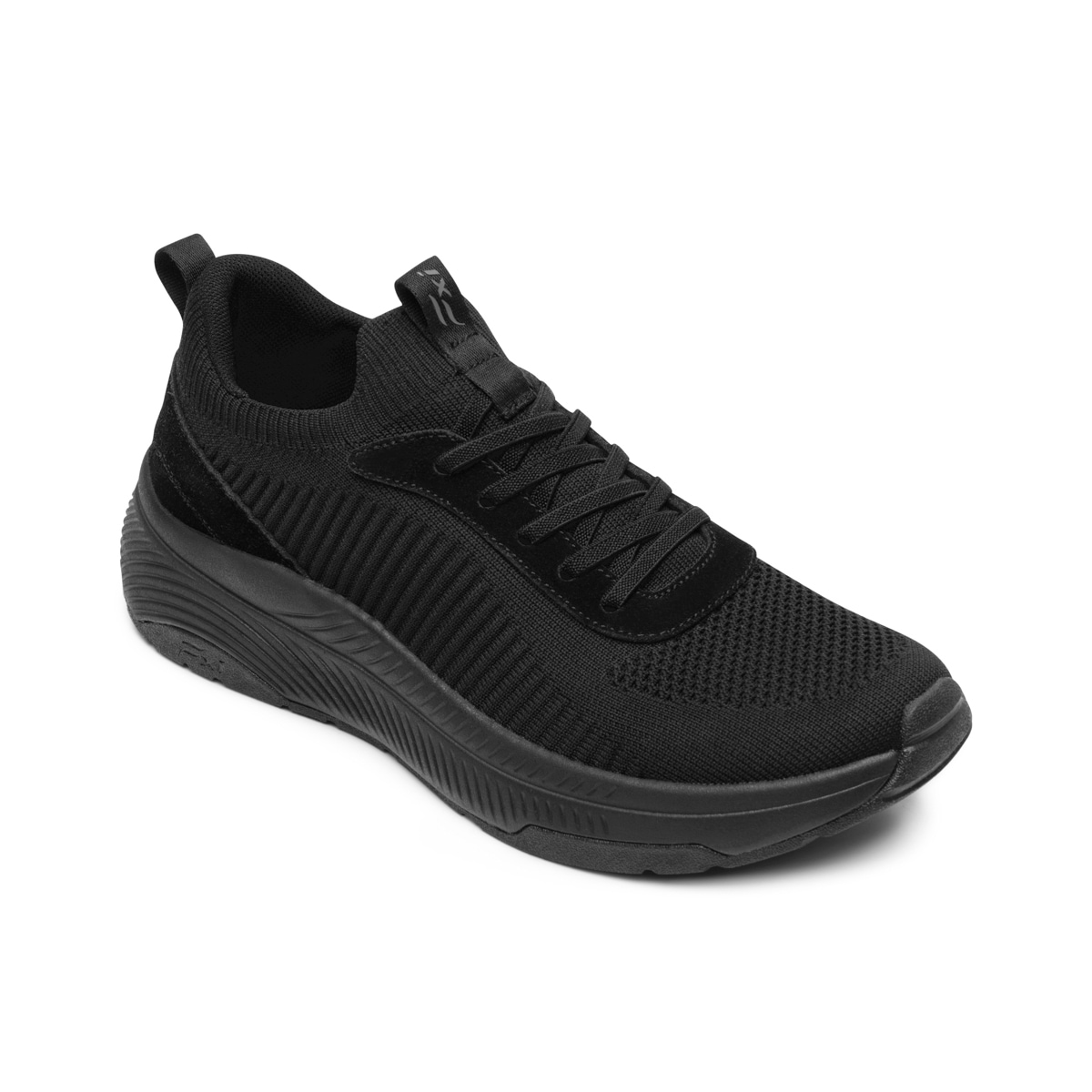 Sneaker Slip On Flexi para Hombre con Plantilla Removible Estilo 418901 Negro