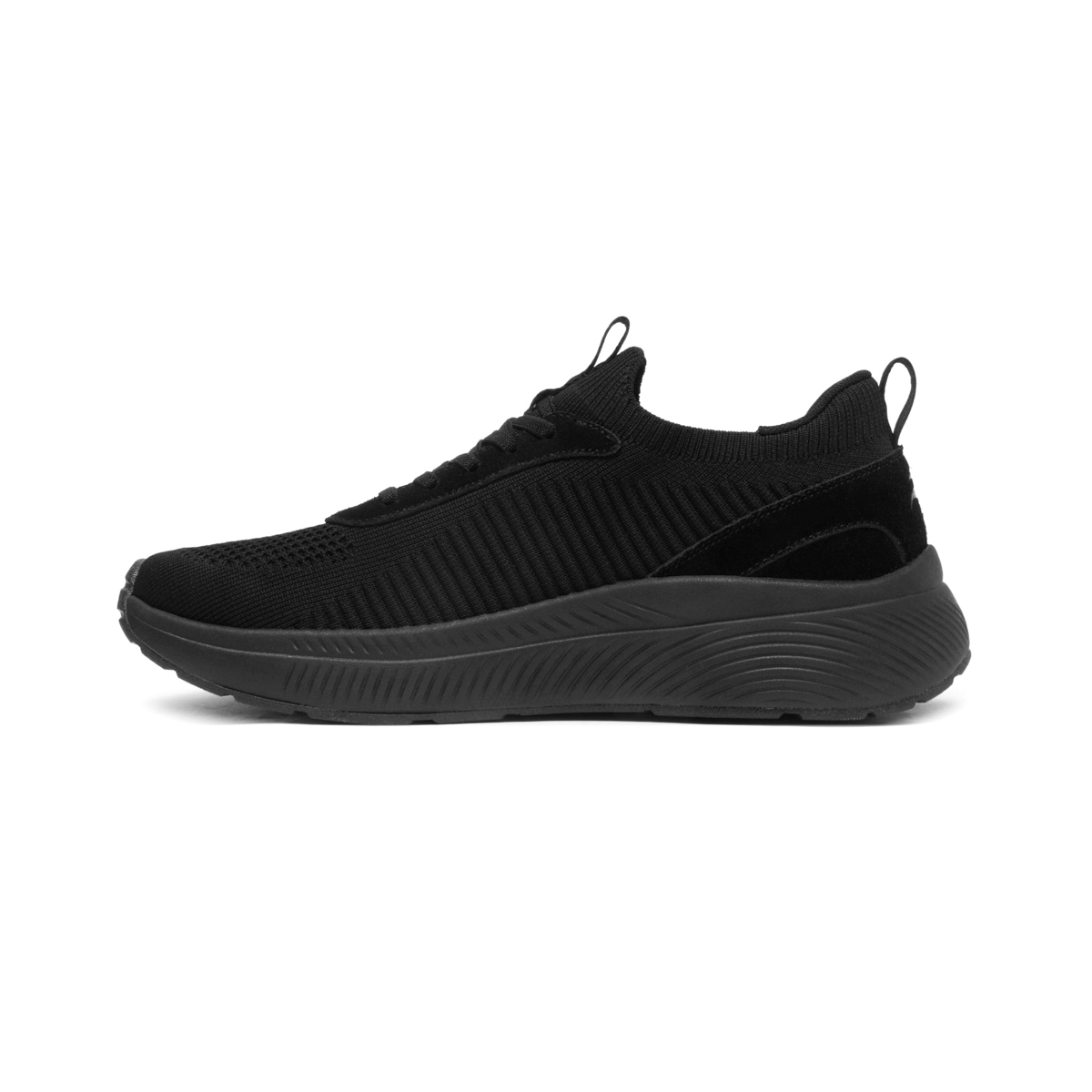 Sneaker Slip On Flexi para Hombre con Plantilla Removible Estilo 418901 Negro