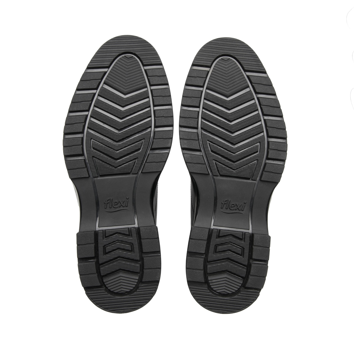 Derby Semivestir Flexi para Hombre Estilo 419501 Negro