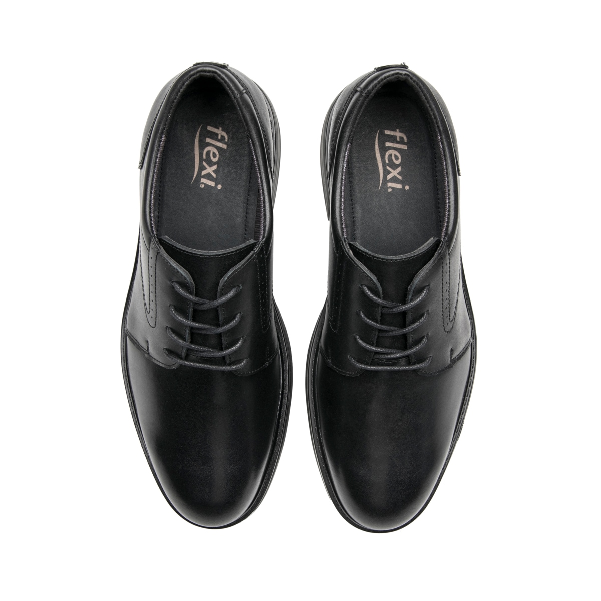 Derby Semivestir Flexi para Hombre Estilo 419501 Negro