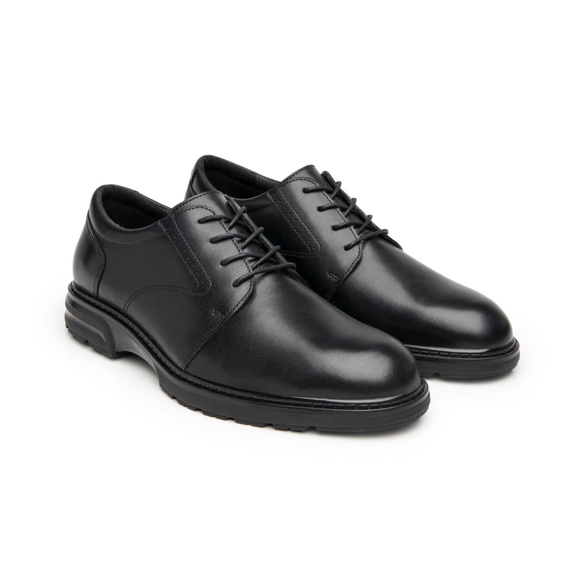 Derby Semivestir Flexi para Hombre Estilo 419501 Negro