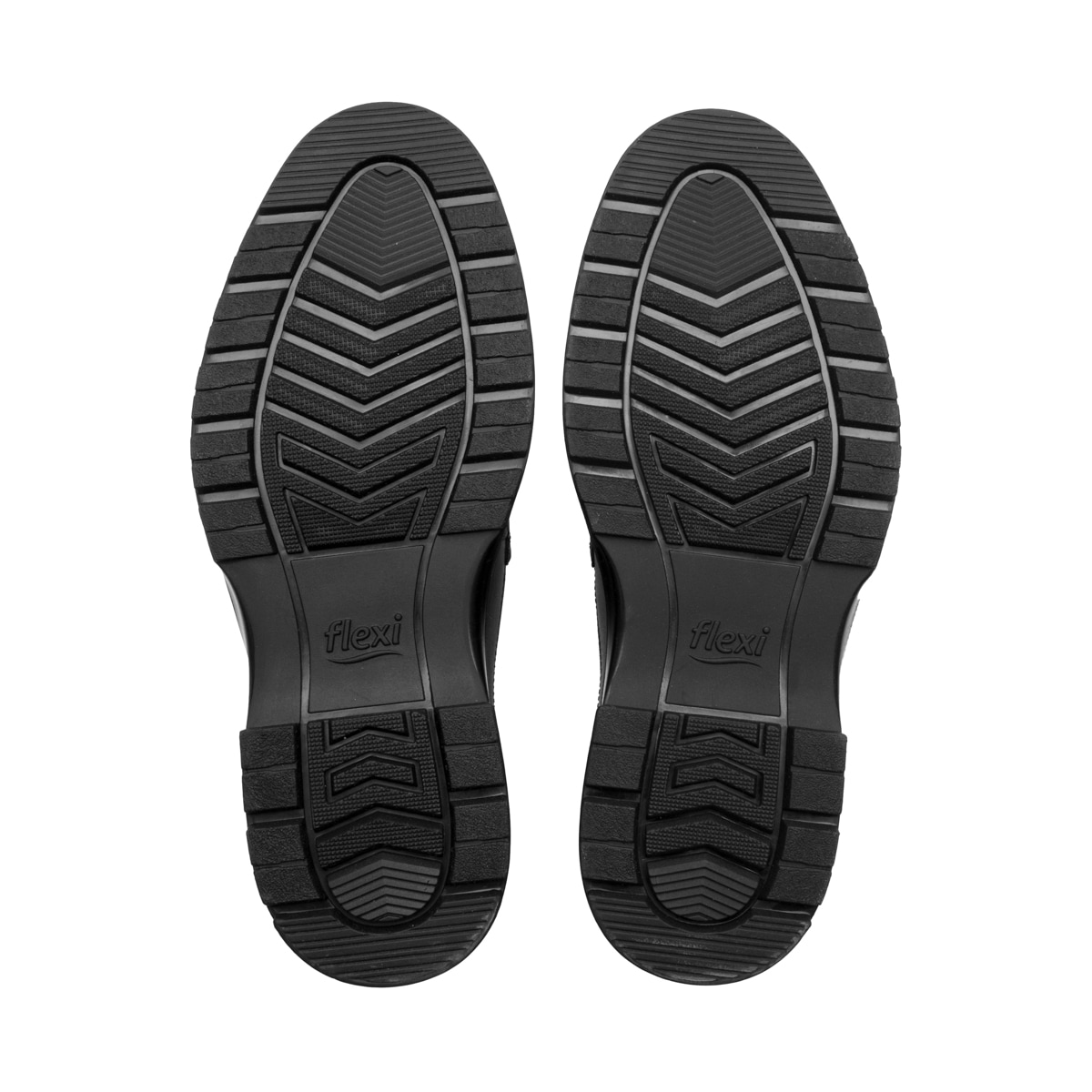 Mocasín Semivestir Flexi para Hombre Estilo 419502 Negro