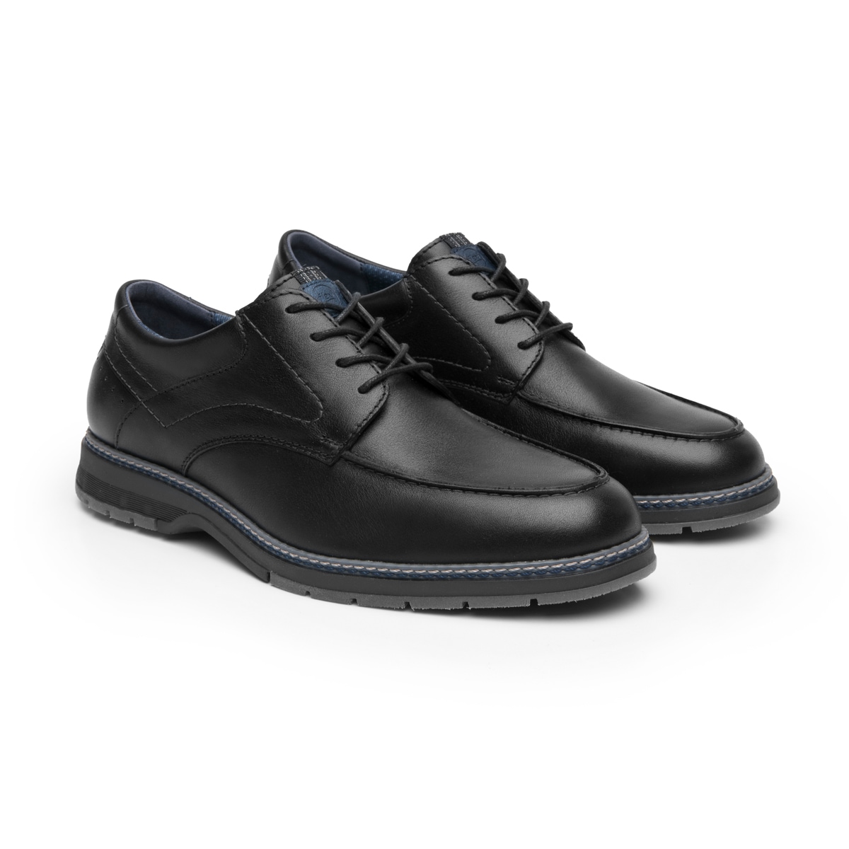 Derby Confort Flexi para Hombre Estilo 420004 Negro