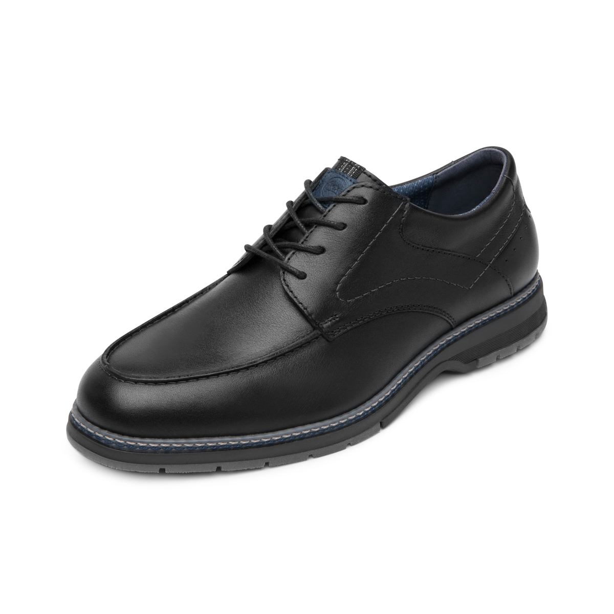 Derby Confort Flexi para Hombre Estilo 420004 Negro
