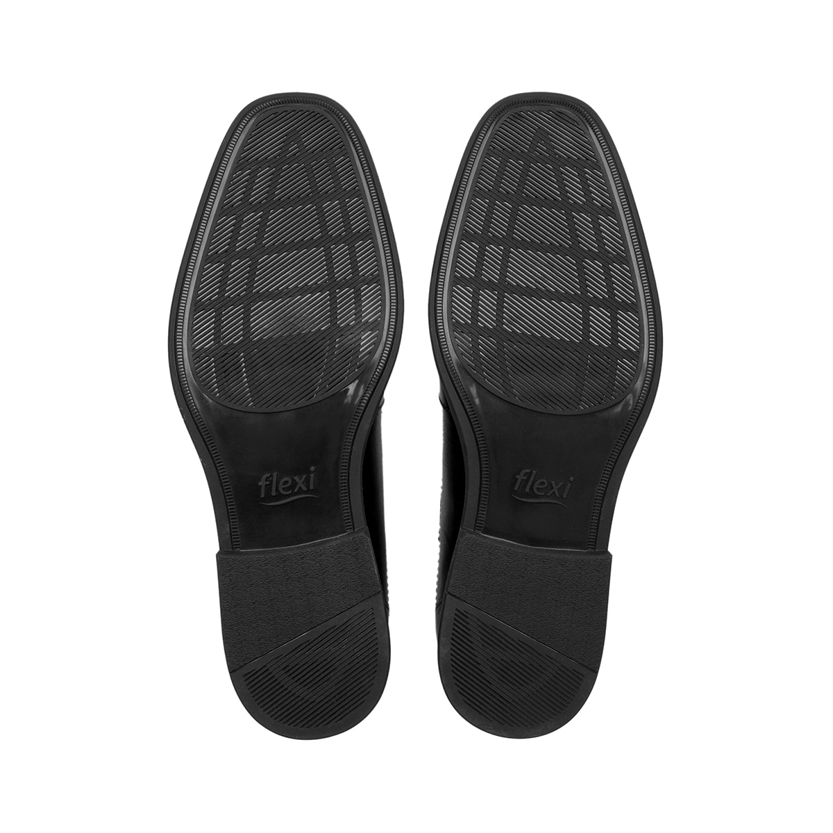 Derby Semivestir Flexi para Hombre Estilo 421401 Negro