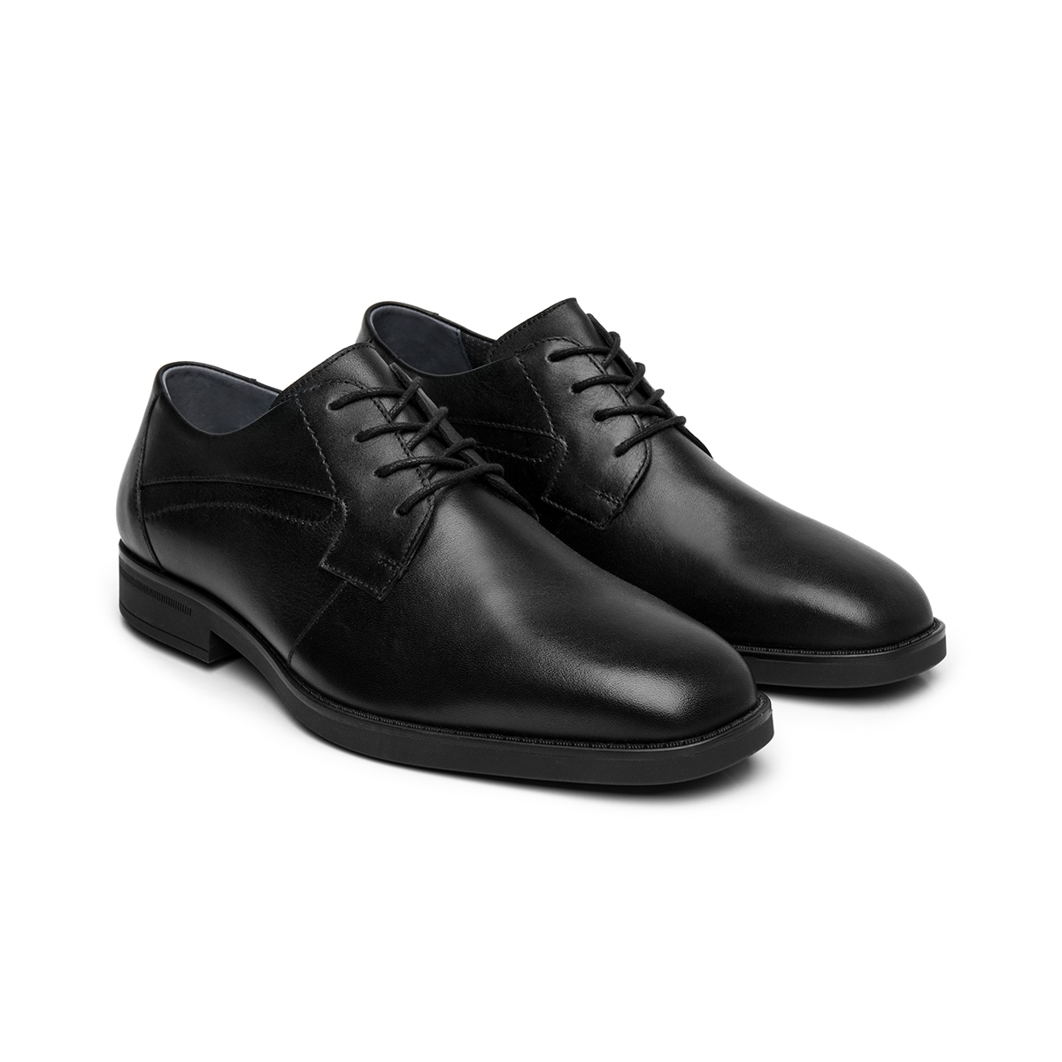 Derby Semivestir Flexi para Hombre Estilo 421401 Negro