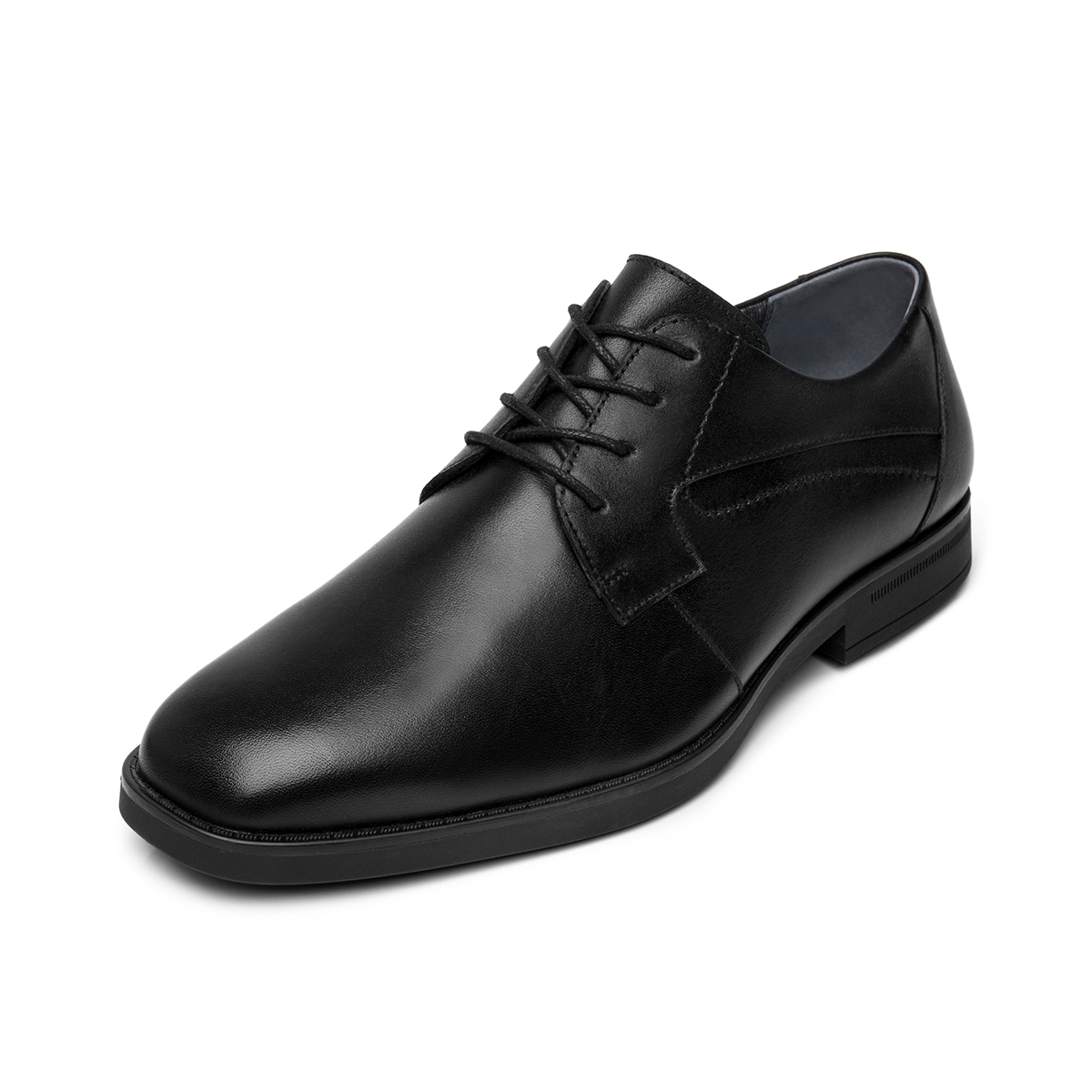 Derby Semivestir Flexi para Hombre Estilo 421401 Negro