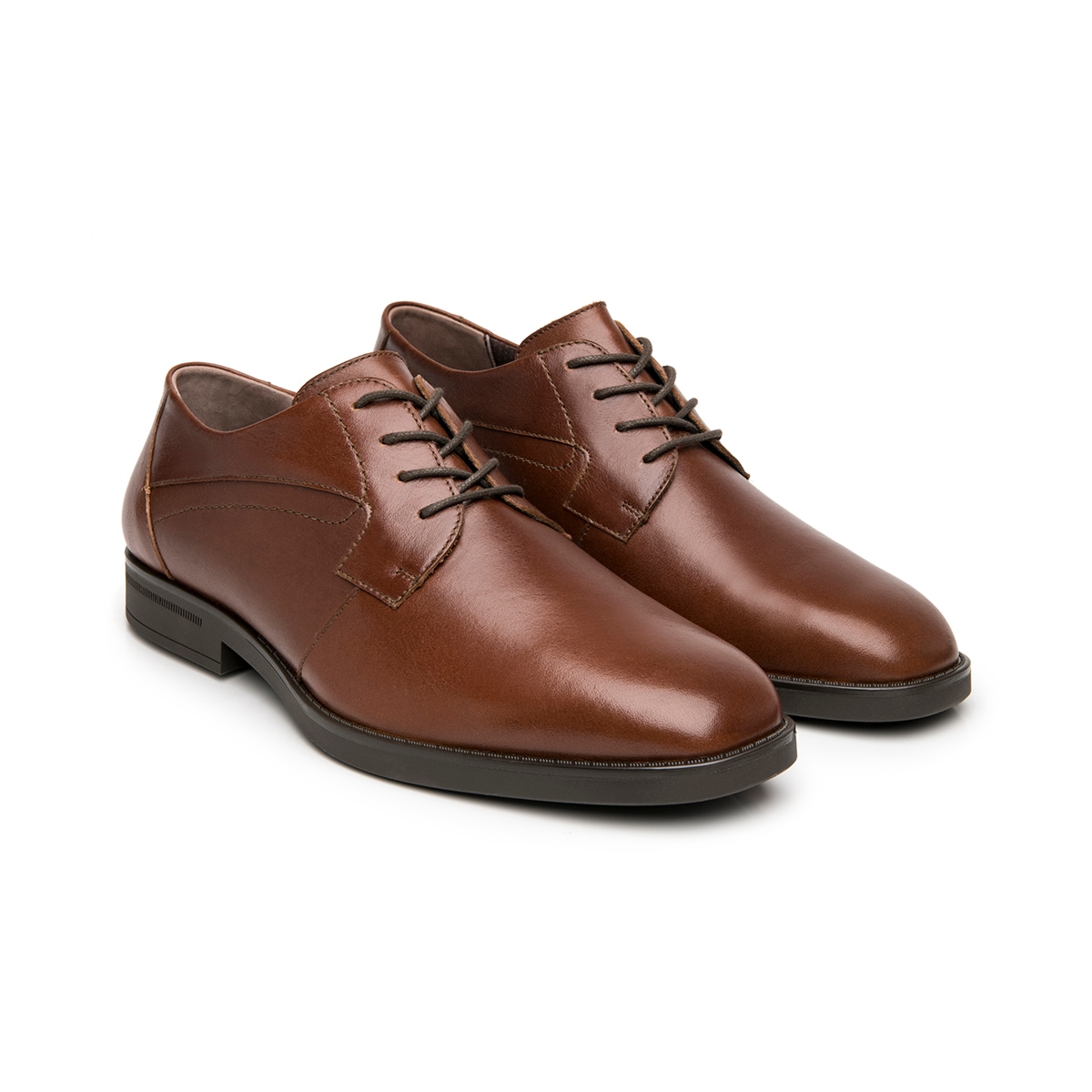 Derby Semivestir Flexi para Hombre Estilo 421401 Tan