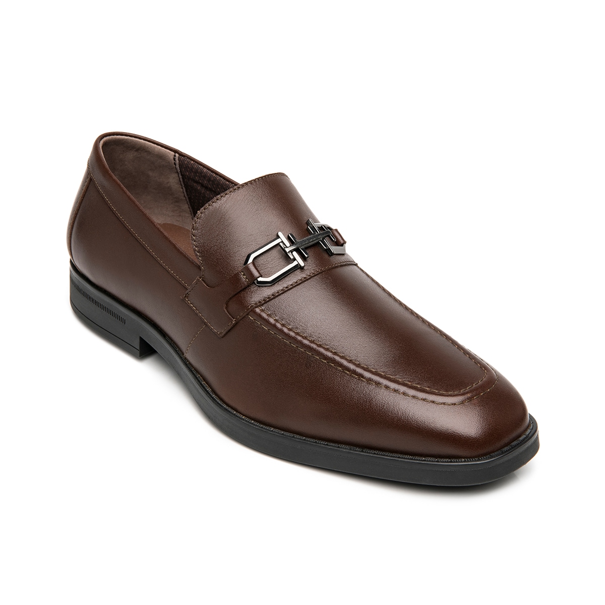 Mocasín Semivestir Flexi para Hombre Estilo 421402 Dk Tan