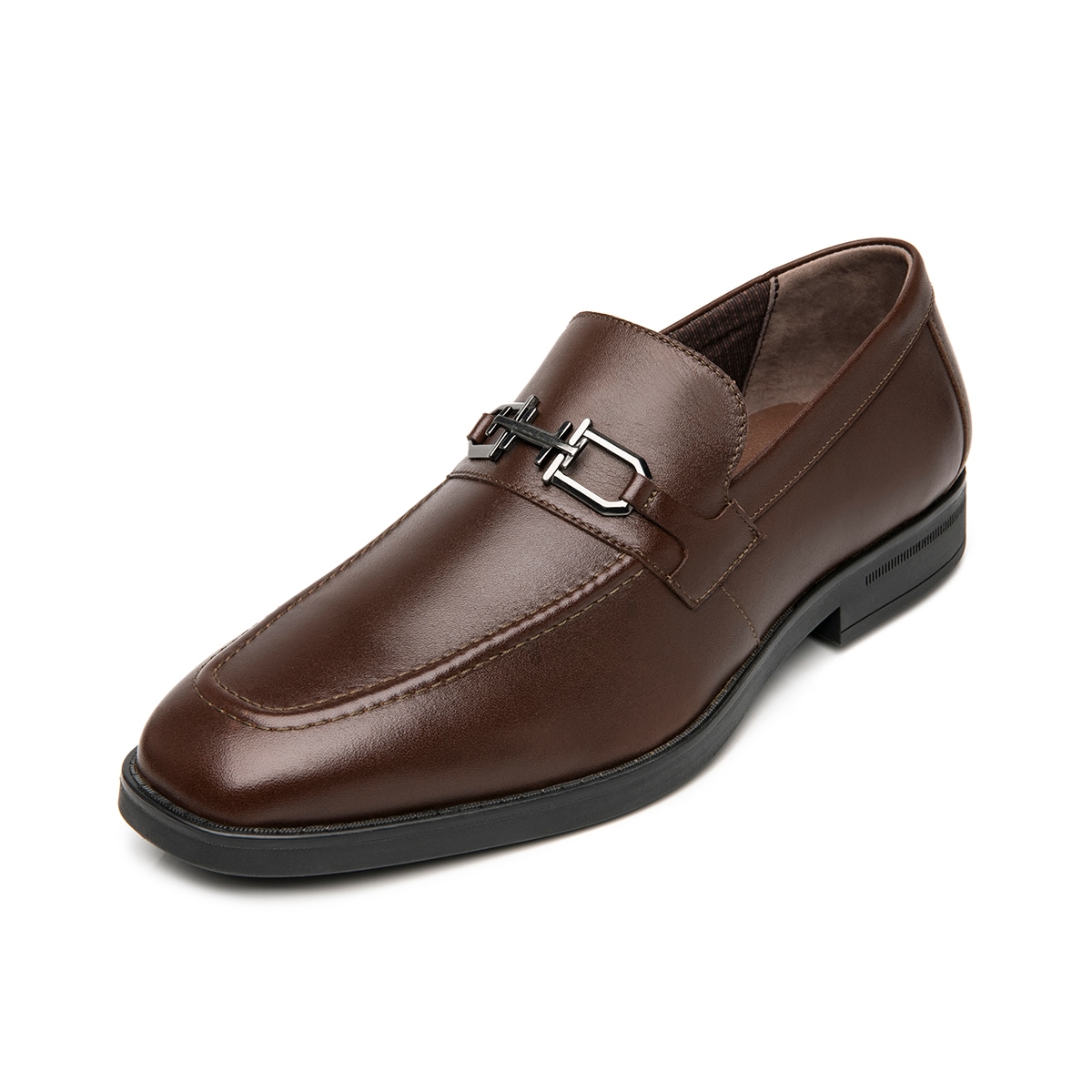 Mocasín Semivestir Flexi para Hombre Estilo 421402 Dk Tan