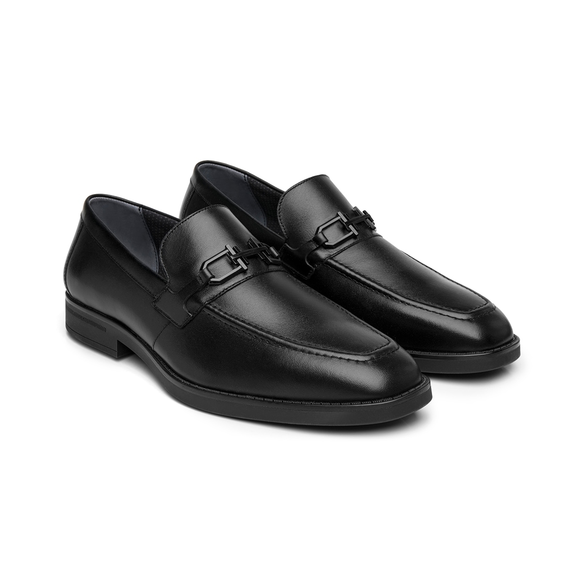 Mocasín Semivestir Flexi para Hombre Estilo 421402 Negro