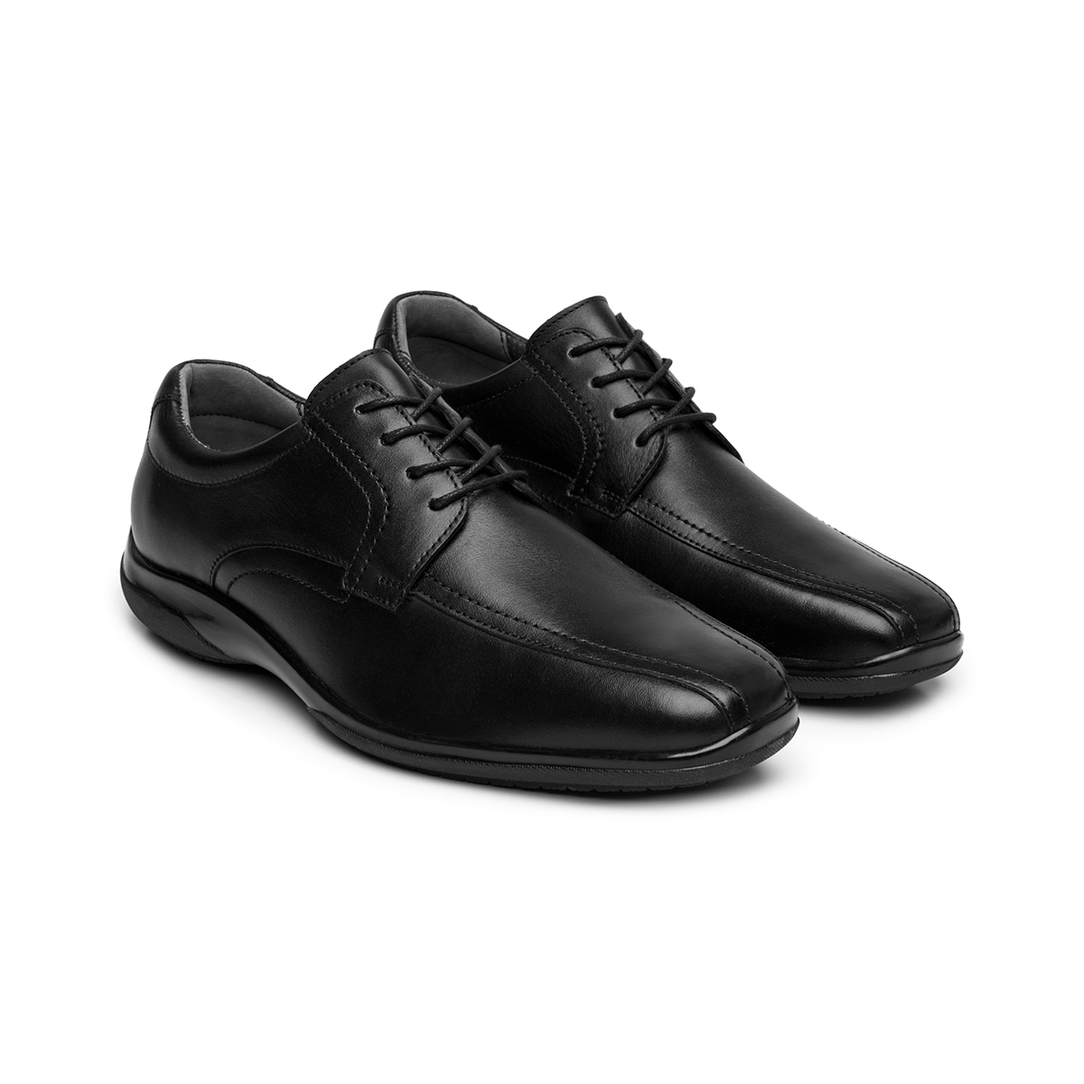 Derby Dress Casual Flexi para Hombre Estilo 421601 Negro