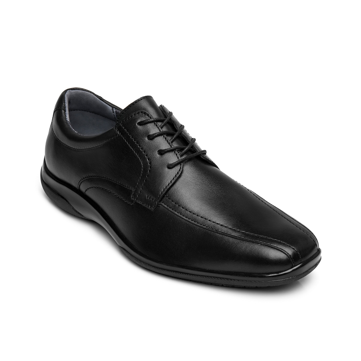 Derby Dress Casual Flexi para Hombre Estilo 421601 Negro