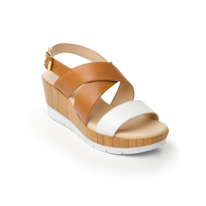 Sandalia De Plataforma Casual Flexi Con Tiras Cruzadas Para Mujer - Estilo 44511 Cafe Sandalia De Plataforma Casual Flexi Con Tiras Cruzadas Para Mujer - Estilo 44511 Cafe
