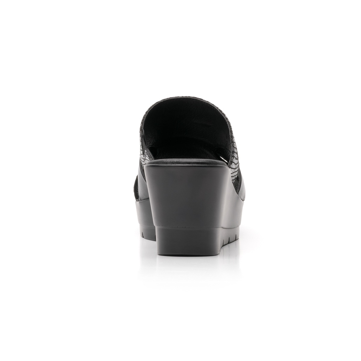 Sandalia Casual Flexi Con 100% Piel Para Mujer - Estilo 44512 Negro