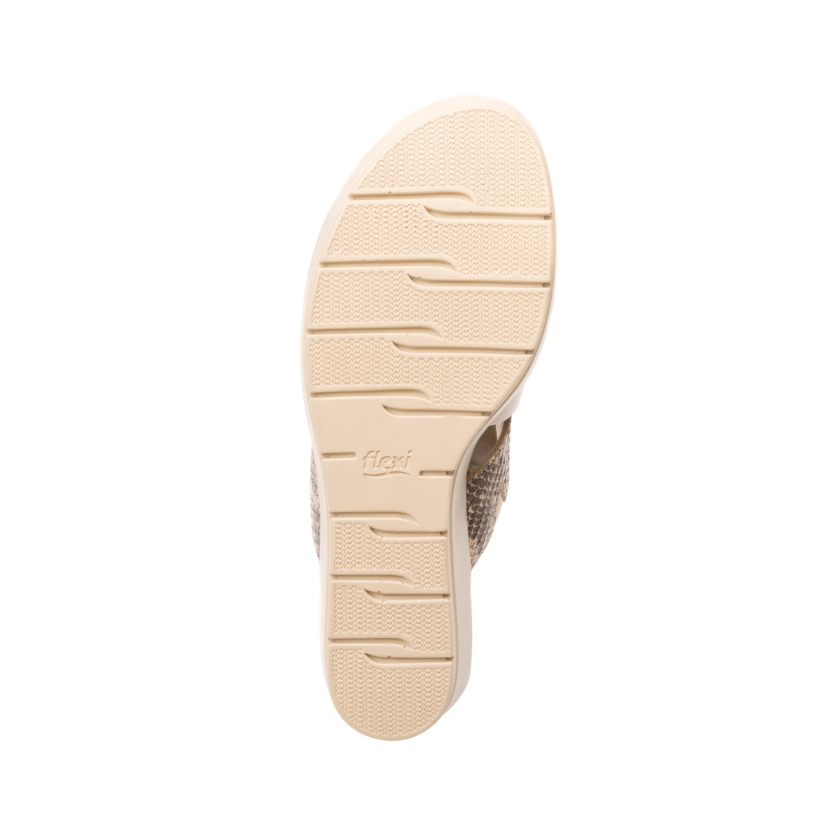 Sandalia Casual Flexi Con 100% Piel Para Mujer - Estilo 44512 Víbora
