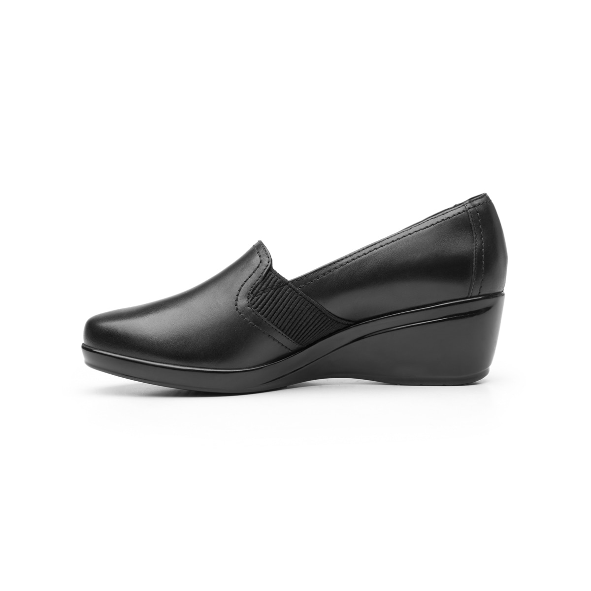 Anillo duro Depresión Norteamérica Zapato De Confort Flexi Con Cuña De Alto Brillo Para Mujer - Estilo 45211  Negro | Flexi México Tienda Oficial en Línea