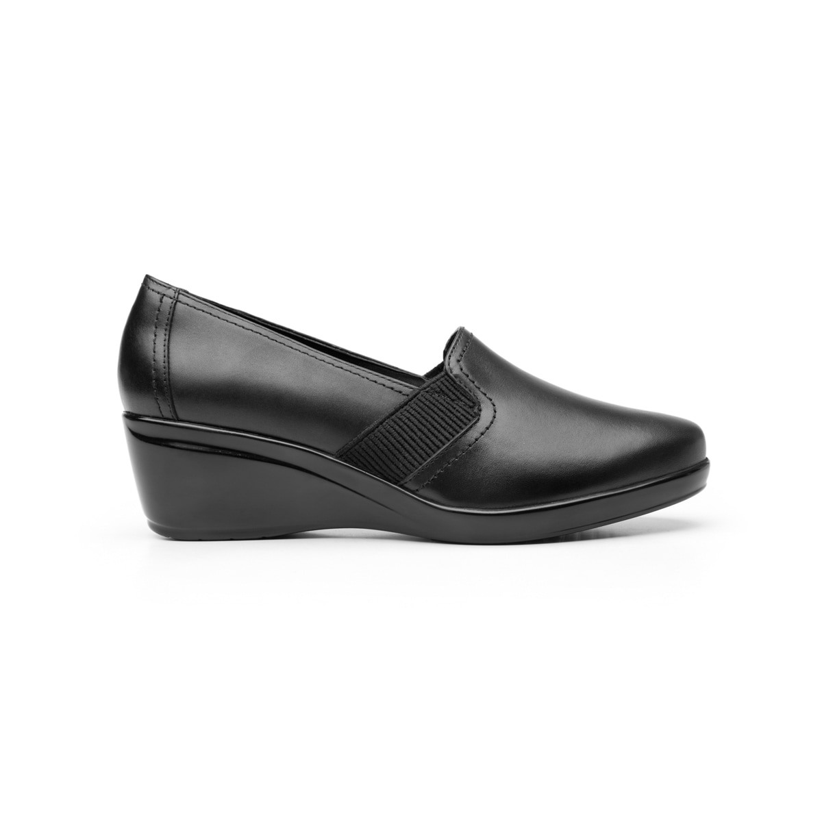 Zapato De Confort Flexi Con Cuña De Para Mujer - Estilo 45211 Negro Flexi México Tienda Oficial en Línea