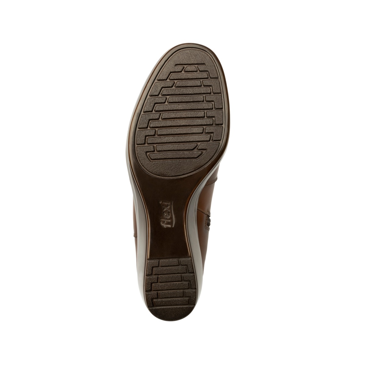 Botín Con Plataforma Flexi para Mujer Estilo 45221 Tan