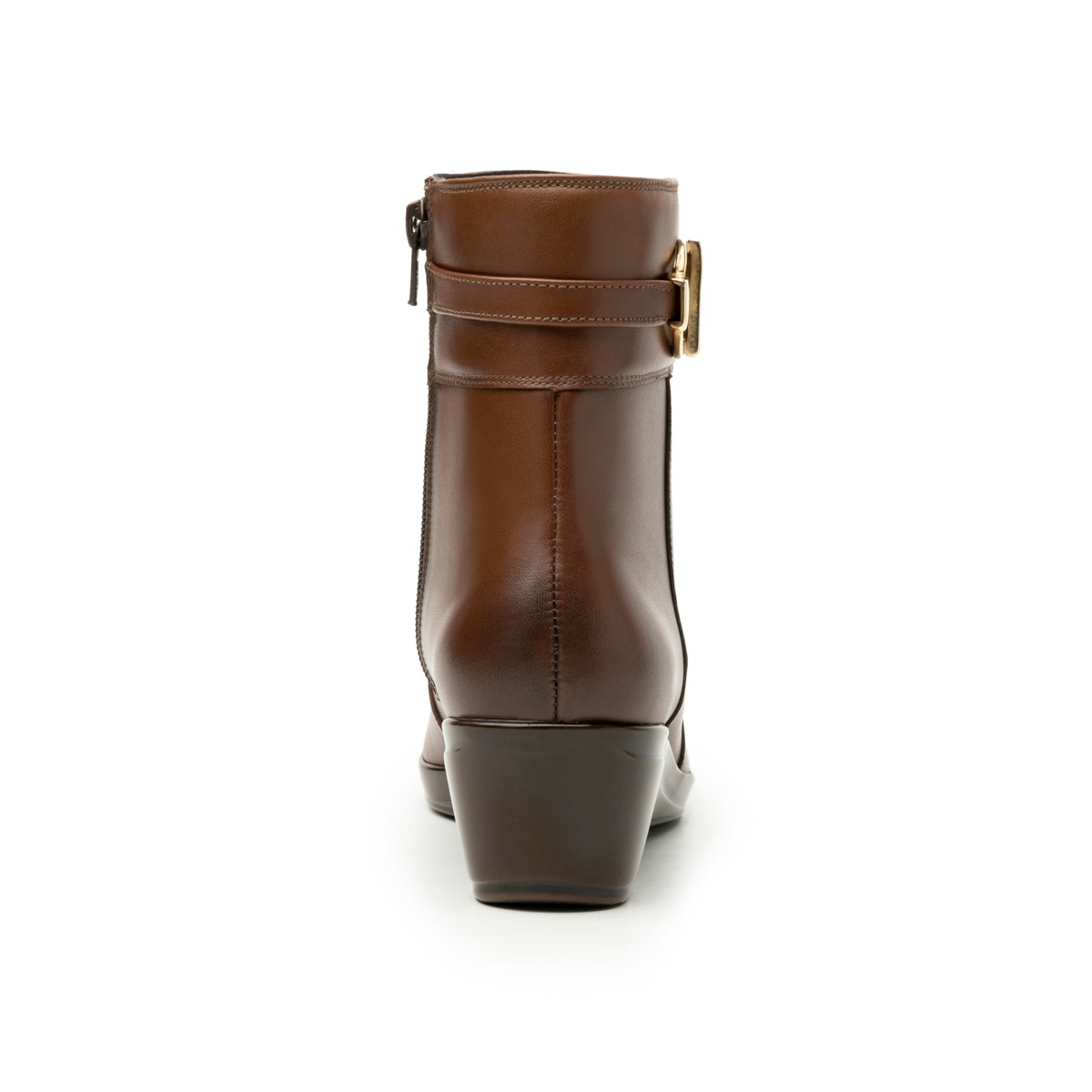 Botín Con Plataforma Flexi para Mujer Estilo 45221 Tan