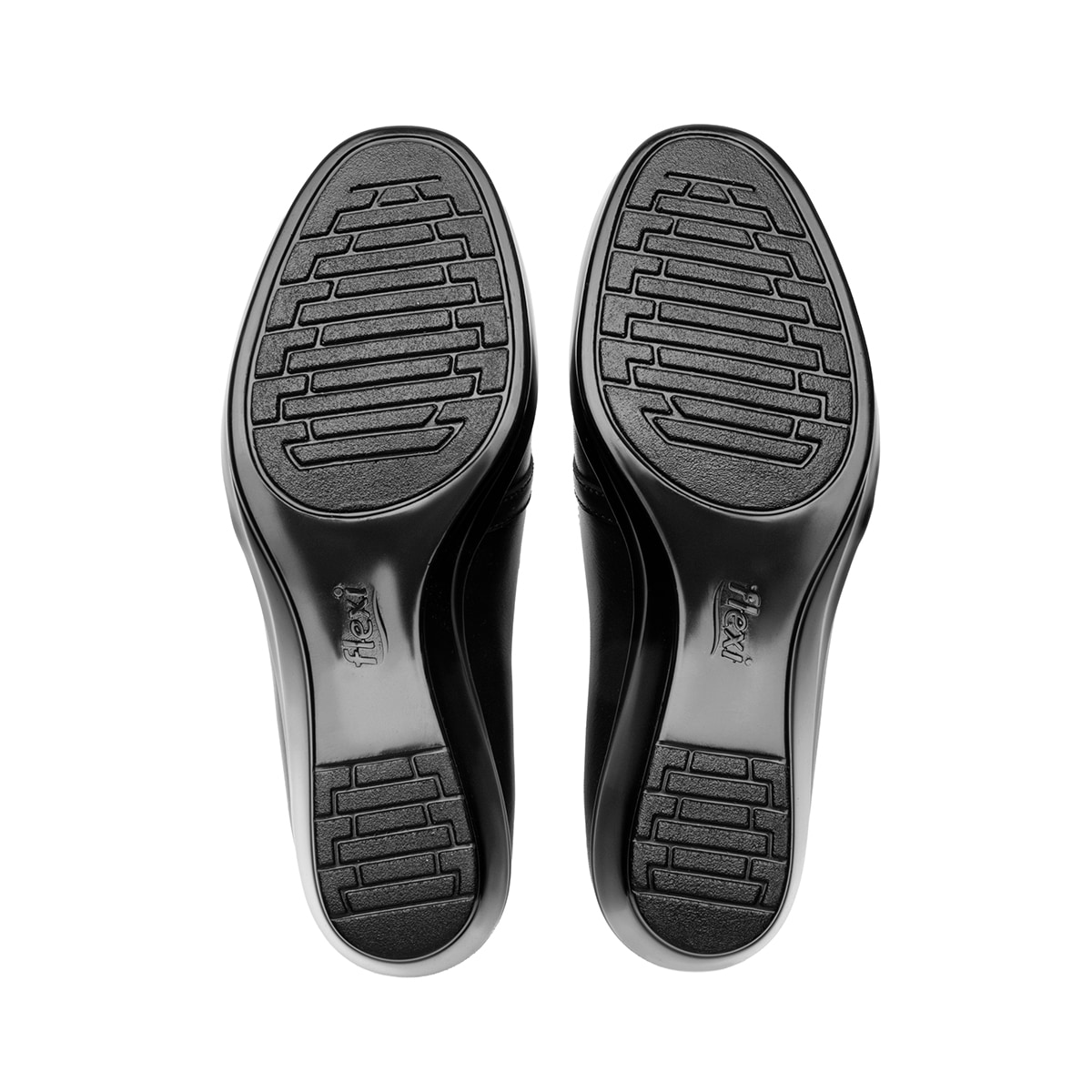 Mocasín Confort Con Cuña Flexi para Mujer Estilo 45233 Negro