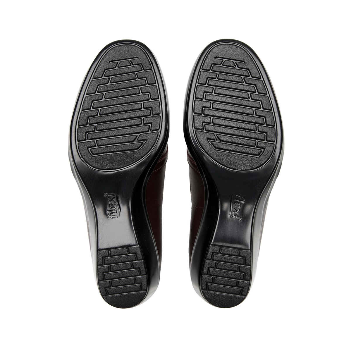 Mocasín Confort Con Cuña Flexi para Mujer Estilo 45233 Vino