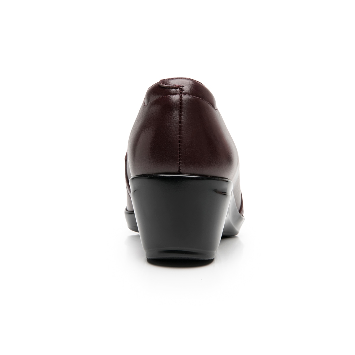 Mocasín Confort Con Cuña Flexi para Mujer Estilo 45233 Vino