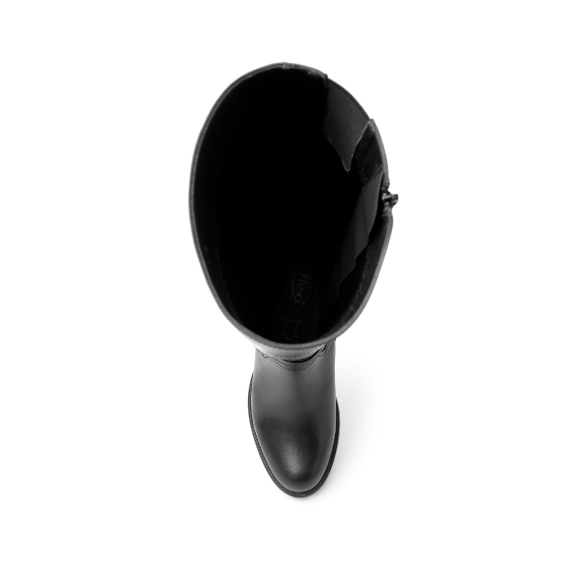 Bota Urbana Flexi De Aire Hípico Para Mujer - Estilo 46618 Negro