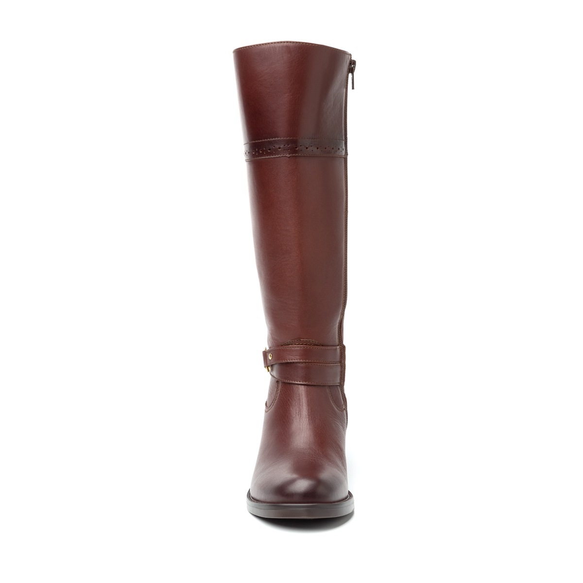 Bota Urbana Flexi De Aire Hípico Para Mujer - Estilo 46618 Whisky
