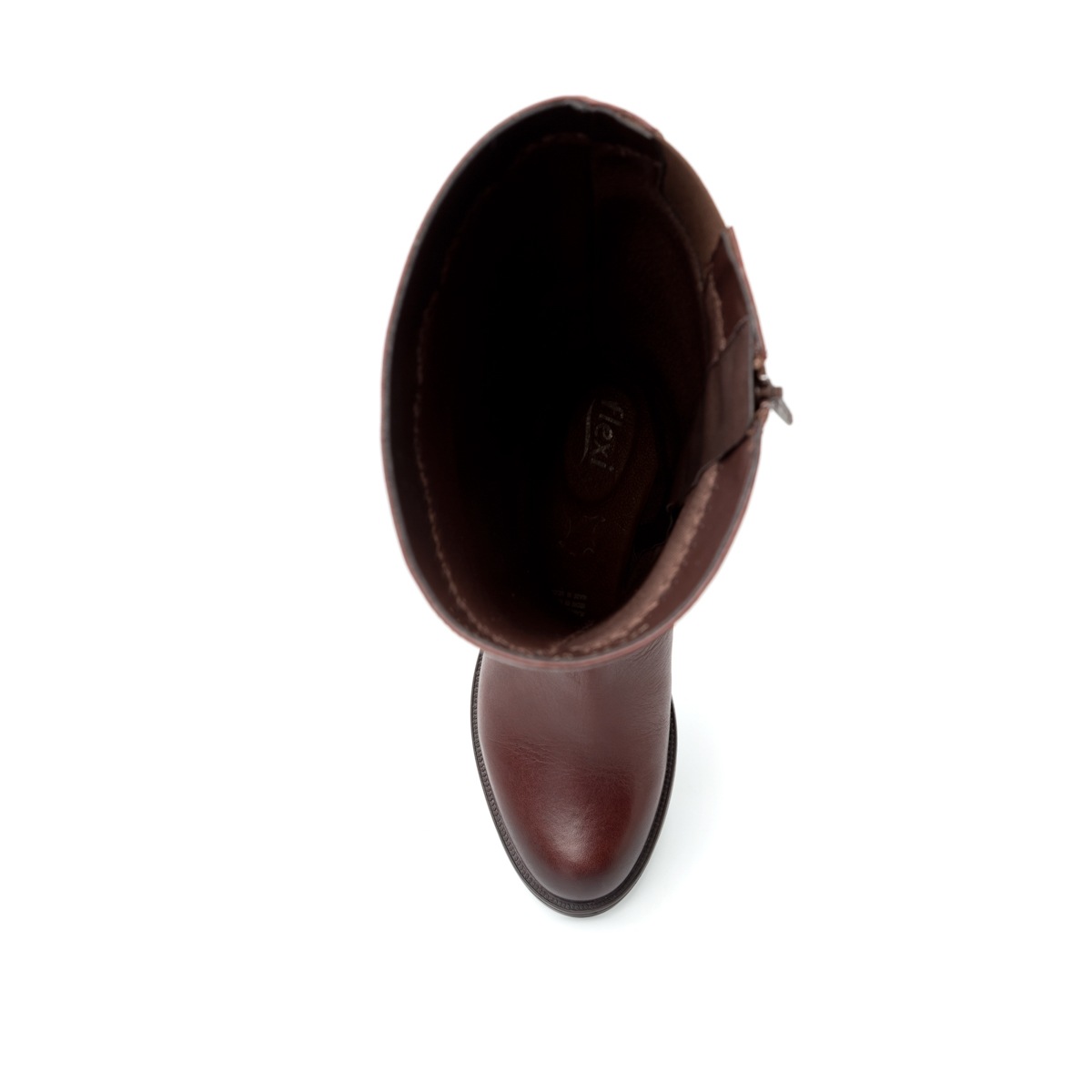 Bota Urbana Flexi De Aire Hípico Para Mujer - Estilo 46618 Whisky