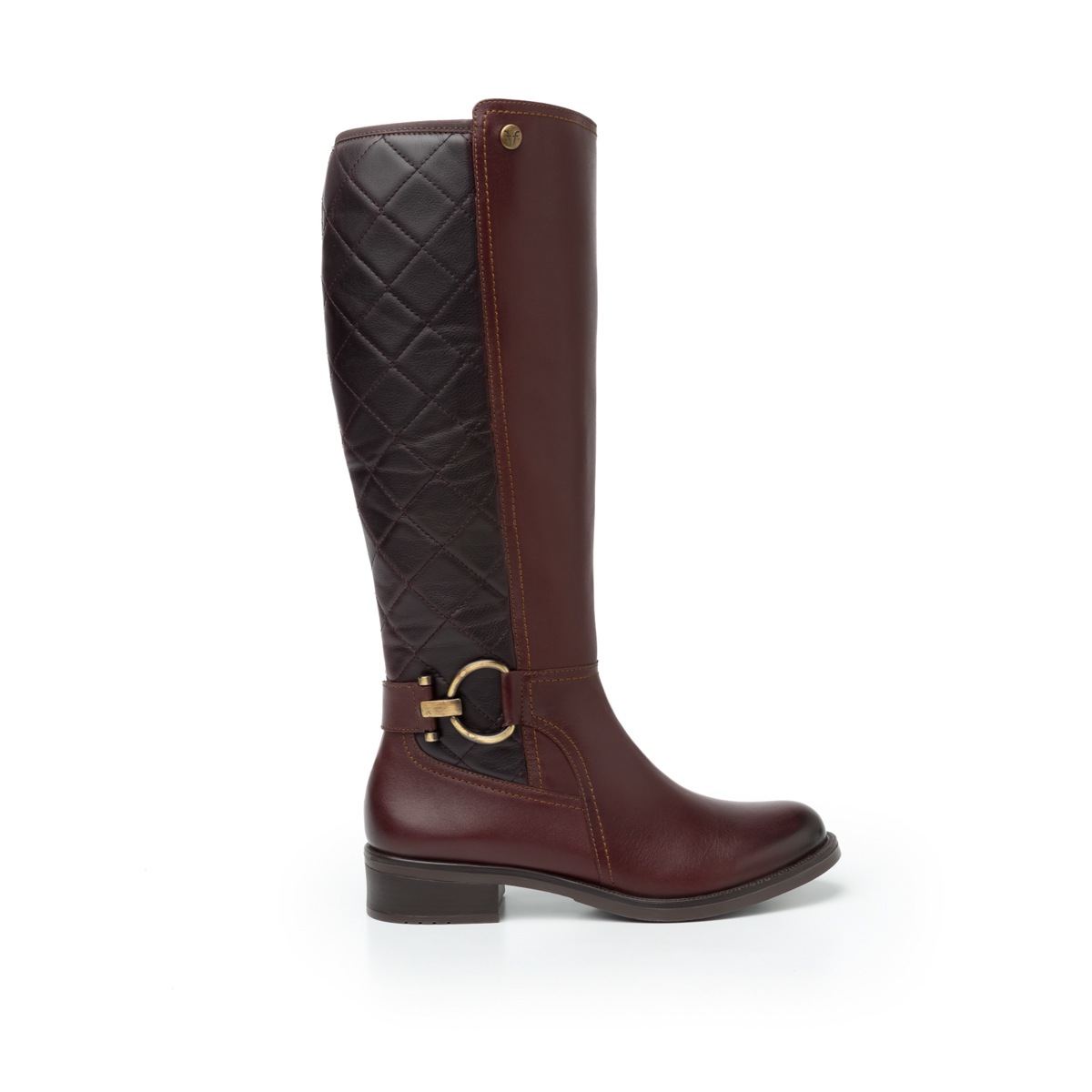 Bota Urbana Flexi Con Capitonado Para Mujer - Estilo 46619 Chocolate