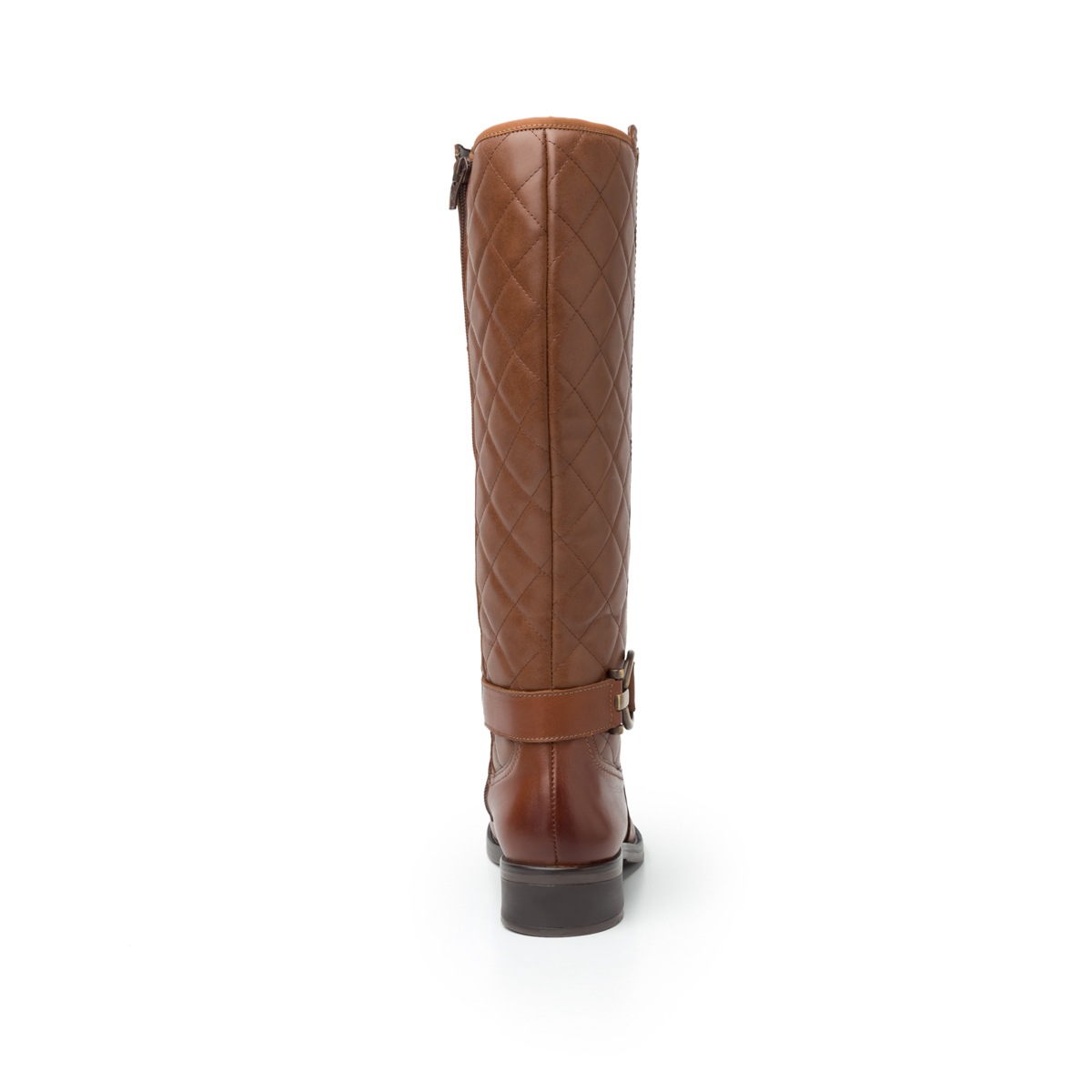 Bota Urbana Flexi Con Capitonado Para Mujer - Estilo 46619 Whisky
