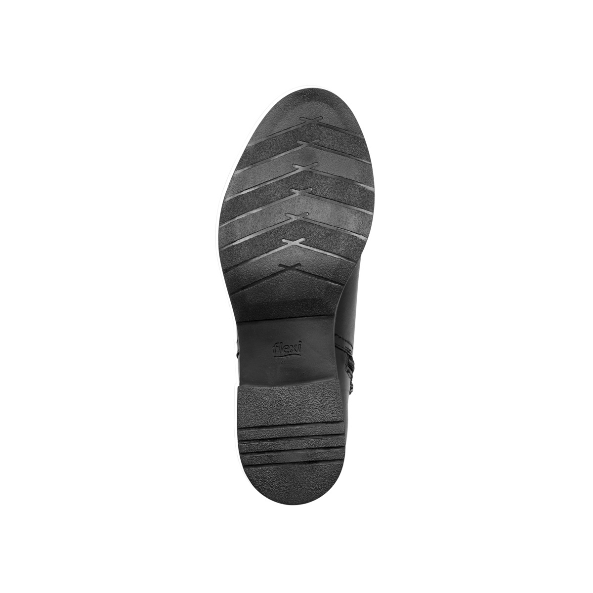 Botín Casual Flexi para Mujer con Herrajes Laterales Estilo 46622 Negro
