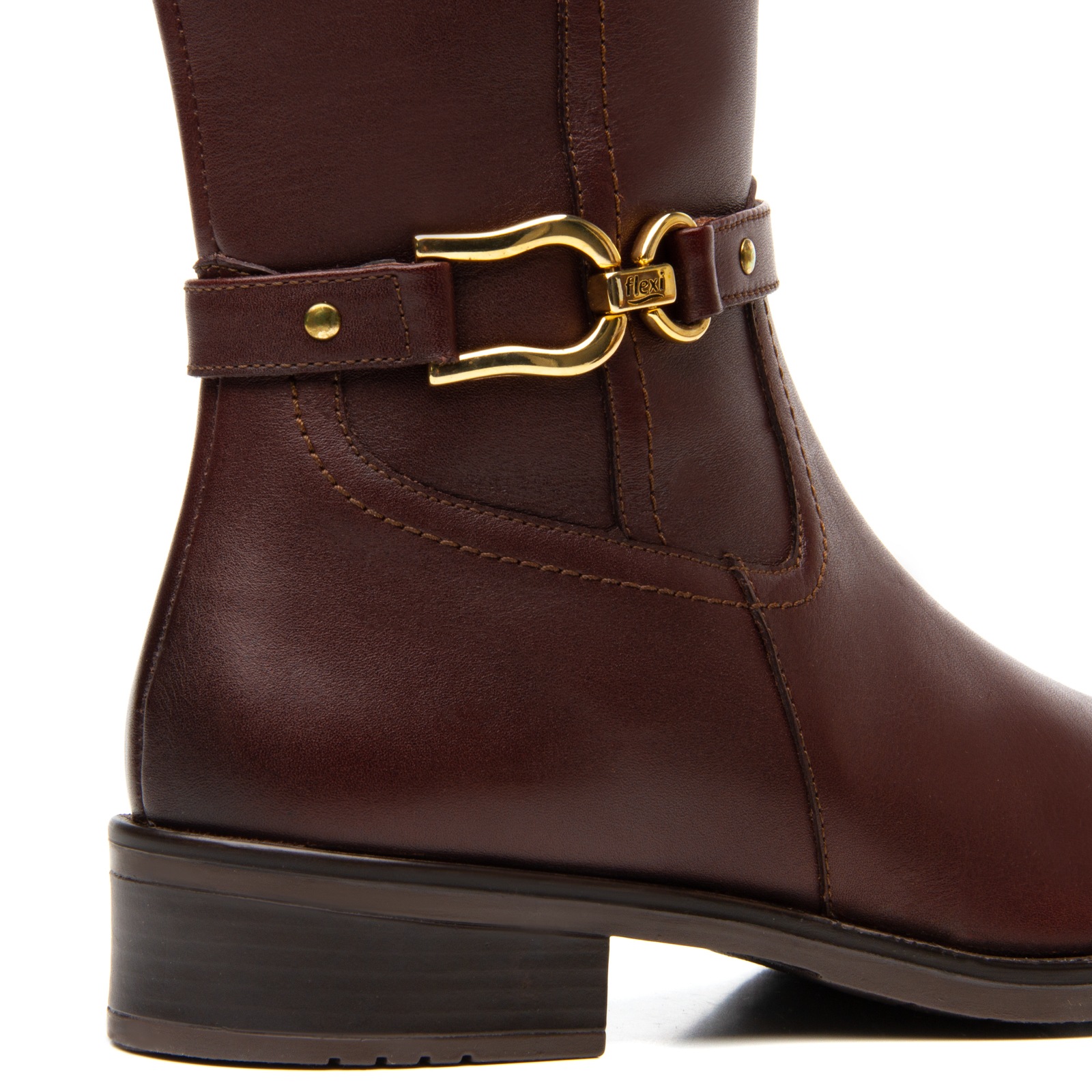 Bota Hípica Flexi para Mujer con Autoajuste Estilo 46624 Oporto