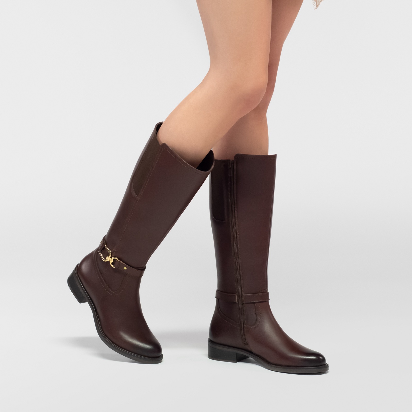 Bota Hípica Flexi para Mujer con Autoajuste Estilo 46624 Oporto