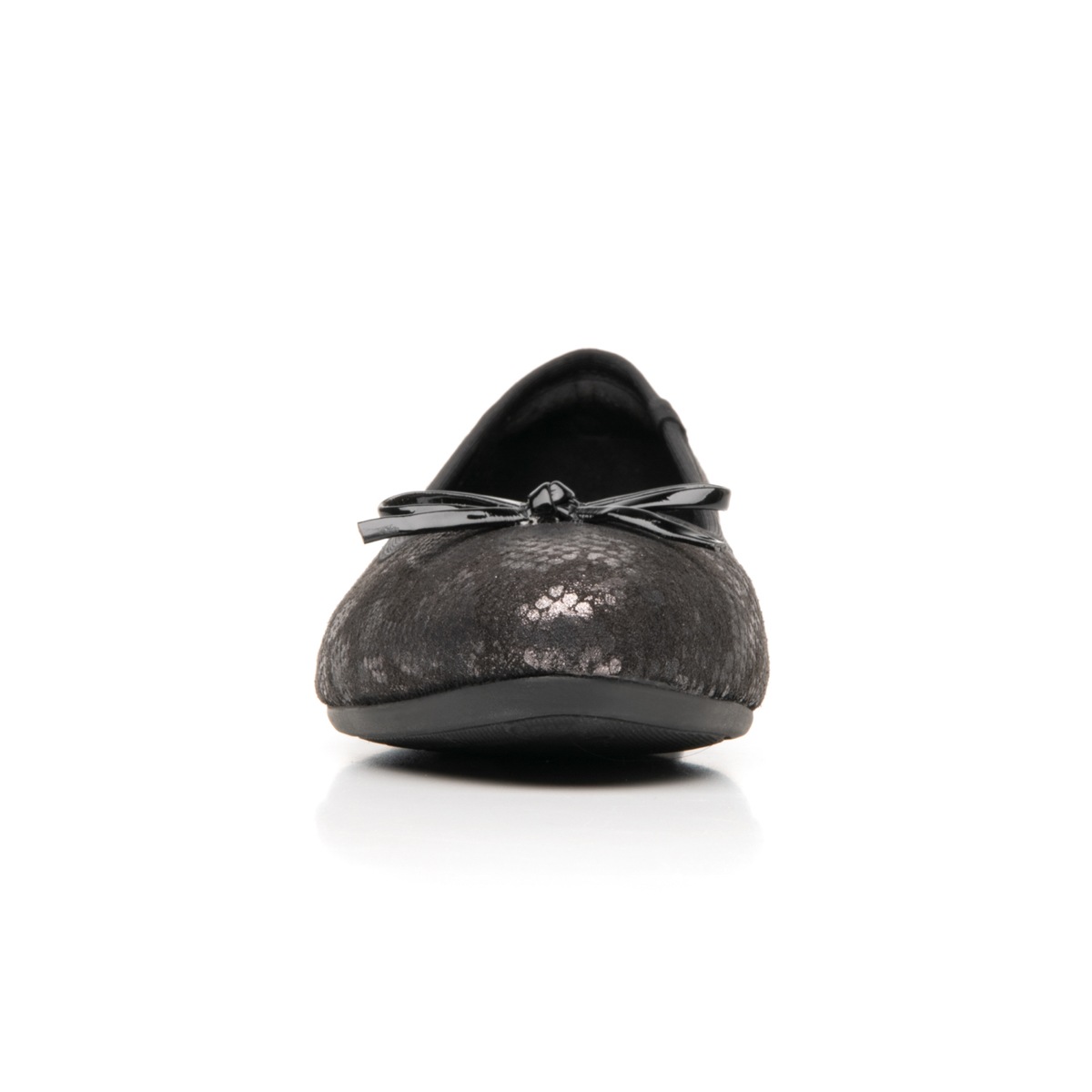 Ballerina De Víbora Flexi para Mujer con Sistema Comfort Flat Estilo 47315 Negro