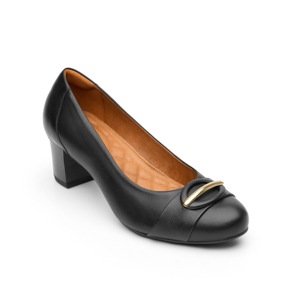 Zapato De Tacón Para Oficina Flexi Con Plantilla Comfort Pad Para Mujer - Estilo 47408 Negro Zapato De Tacón Para Oficina Flexi Con Plantilla Comfort Pad Para Mujer - Estilo 47408 Negro